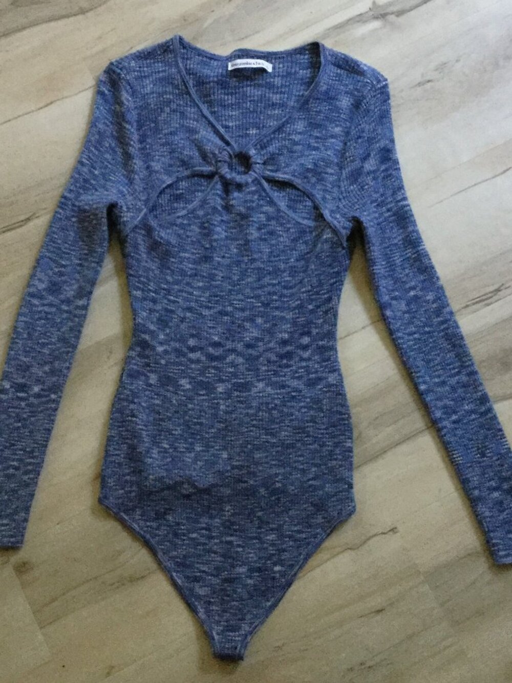 Abercrombie & Fitch Heather Blue Bodysuit l